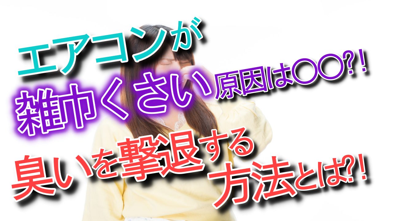 エアコンが雑巾くさい原因って 臭いを撃退する方法とは 子育てにおいて年代別に悩みを持つ方が救われる情報サイト